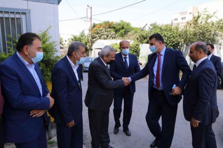  قلقيلية: استقبال وزيري الزراعة الاردني والفلسطيني